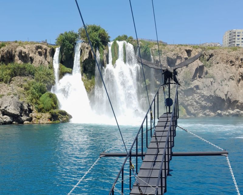 Relax Boat Tour in Antalya with Lunch, Swim & Waterfalls - The morning pickup and boat departure near Kundu