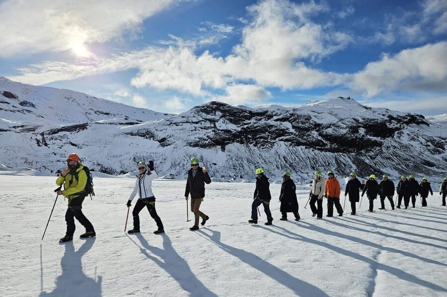 Reykjavik: Glacier Hike, Waterfalls and Black Sand Beach - Reynisfjara pairs black sand with real caution