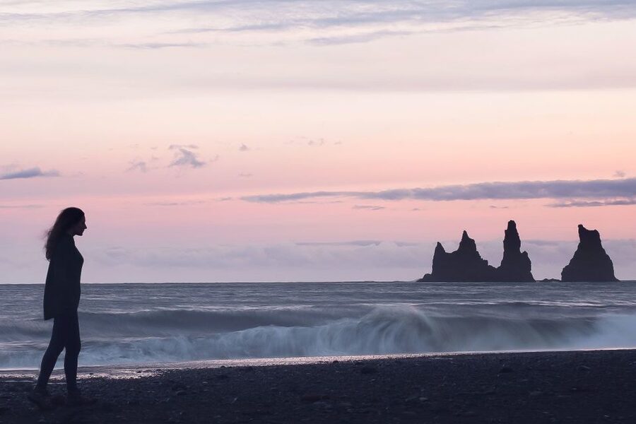 Reykjavík: South Coast Waterfalls, Black Sand & Glacier Tour - Reynisfjara: black sand, basalt, and real coastal danger