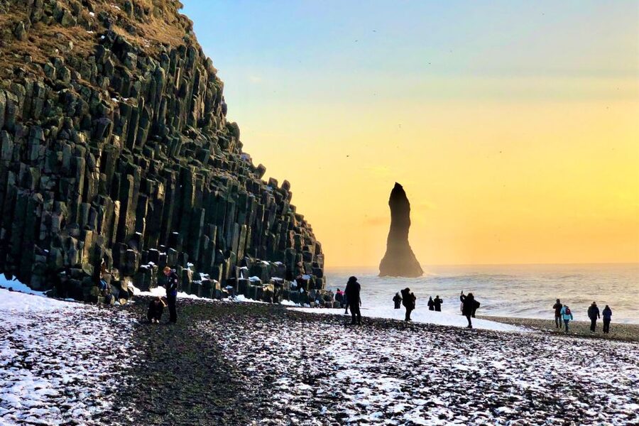 Reykjavík: South Coast Waterfalls, Black Sand & Glacier Tour - Seljalandsfoss: the day’s most interactive waterfall