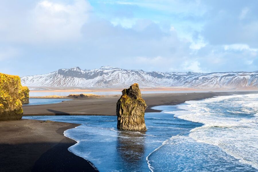 Reykjavik: South Coast Waterfalls & Glacier Small-Group Tour - Skógafoss, the powerful first waterfall