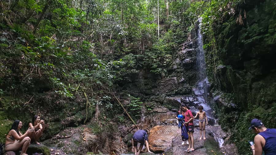 Rio de Janeiro: Tijuca Forest Waterfall of Souls Hike - Cascata Taunay and the waterfall views