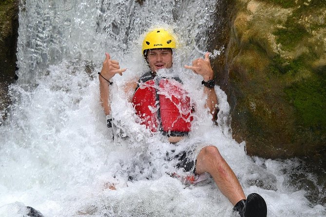 River Rapids Waterfalls Rafting and Beach Adventure - The final river stretch leads to Bengal Bay