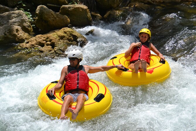 River Rapids Waterfalls Tubing and Beach Adventure with Transport - A river trip with more than one setting