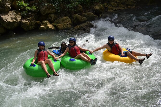 River Rapids Waterfalls Tubing and Beach Adventure with Transport - The waterfall question