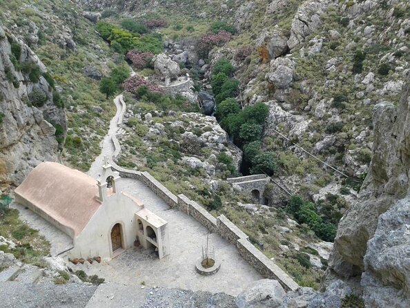 River Trekking at Kourtaliotiko Gorge Waterfalls to Preveli Beach - Key points before you book