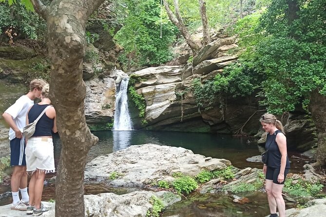 River Trekking to the Waterfall in Andros - The guides make the difference
