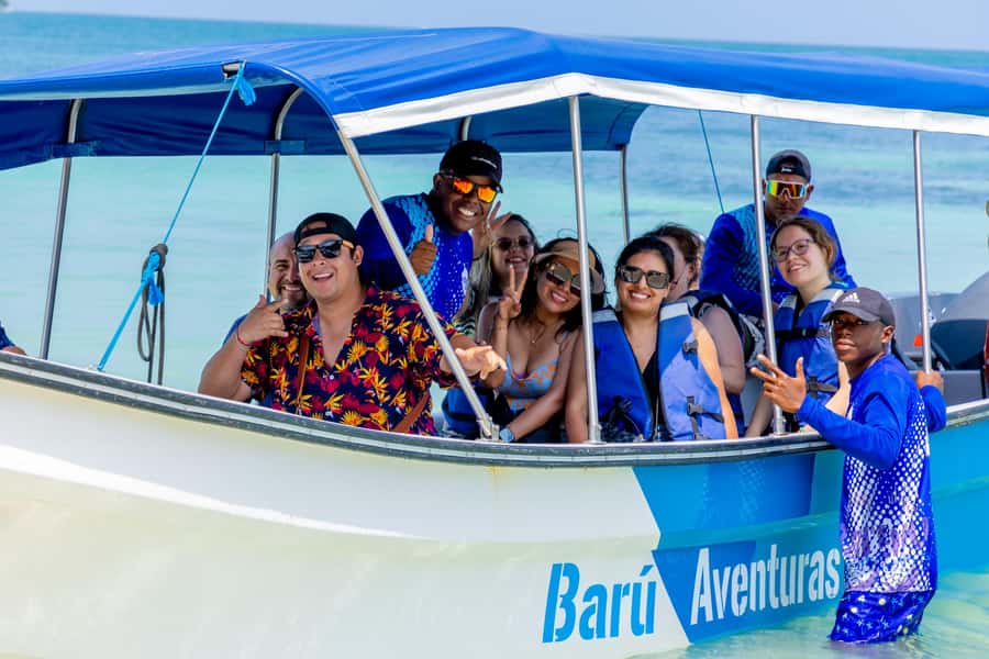 Rosario Islands -Barú : Agua Azul Beach, with lunch - Leaving Cartagena by road