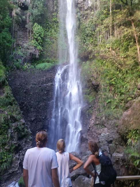 Roseau: Middleham Falls Hike & Titou Gorge Half-Day Trip - What to pack for a wet, demanding half-day