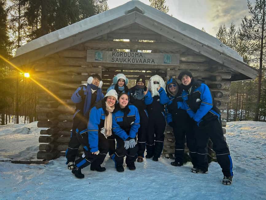Rovaniemi: Korouoma Canyon Frozen Waterfalls Hike & BBQ - The campfire meal in the cold