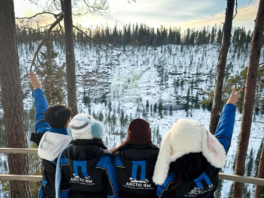 Rovaniemi: Korouoma Canyon Frozen Waterfalls Hike & BBQ - What the $106 price includes