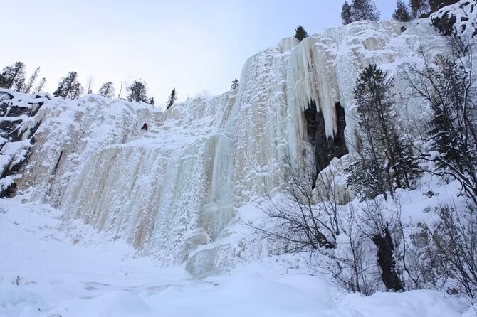 Rovaniemi: Korouoma Canyon & Frozen Waterfalls Tour with BBQ - The cold is part of the challenge