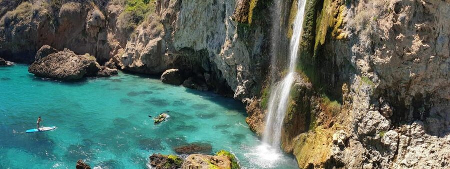 Ruta libre en paddel surf por la cascada de Nerja y Maro π - What is included and what costs extra
