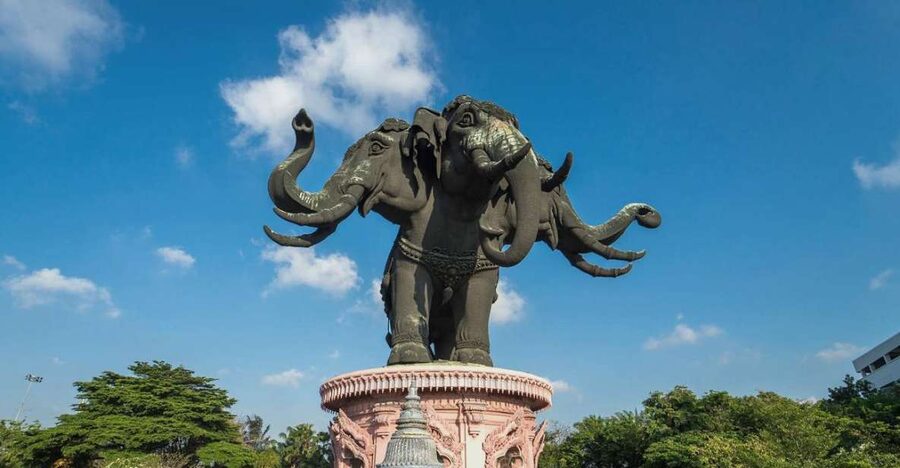 Samut Prakan: Erawan Museum Discounted Admission Ticket - Start below at the Suvarnabhumi Level