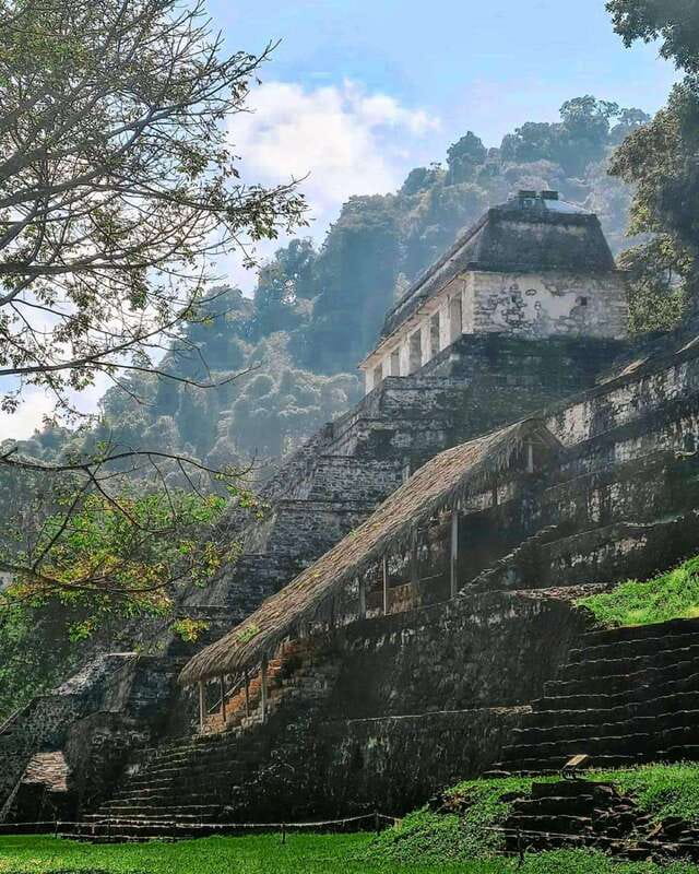 San Cristobal: Agua Azul, Misol-Ha and Palenque Tour - A full day linking Chiapas waterfalls and Maya ruins