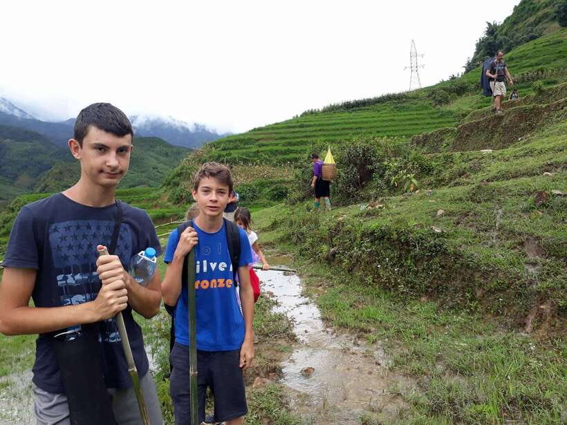 Sapa: Love Silver Waterfall, LonelyTree in Heaven-Rice Field - A private six-hour outing for $62