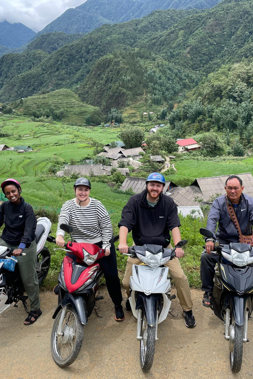 Sapa: Motorbike Tour 1 Day Visit Waterfalls & Local Villages - Muong Hoa Valley brings the rice terraces close