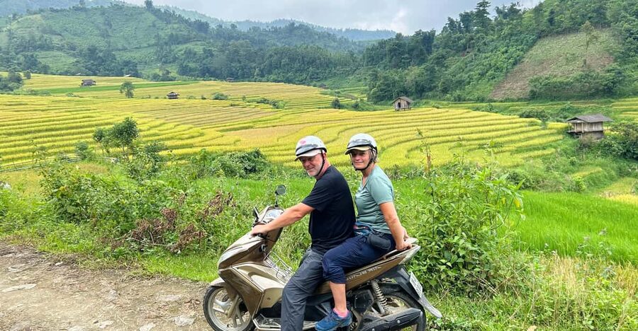 Sapa: Motorbike Tour 1 Day Visit Waterfalls & Local Villages - Meet a Black Hmong family after lunch