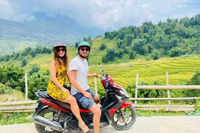 Sapa Motorbike Tour With Local Guide 1 Day - Waterfalls, Villages - Silver Waterfall: short walking, big sound