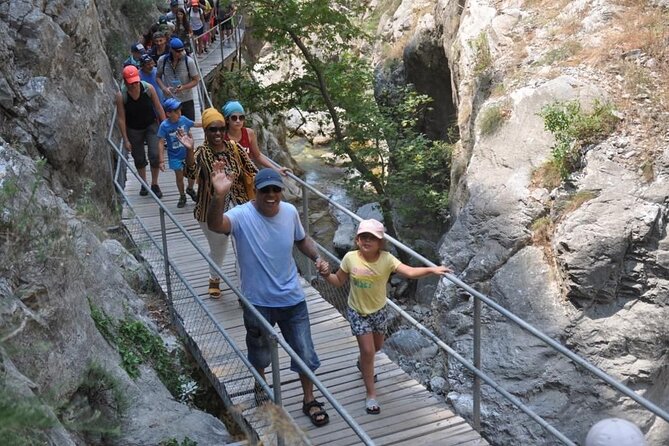 Sapadere Canyon & Waterfall Tour w. Lunch & Transfer from Alanya - A swim in cold mountain water