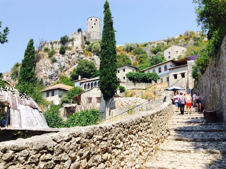 Sarajevo: Mostar, Konjic, Blagaj, Pocitelj, & Waterfall Tour - The guide can shape the whole day