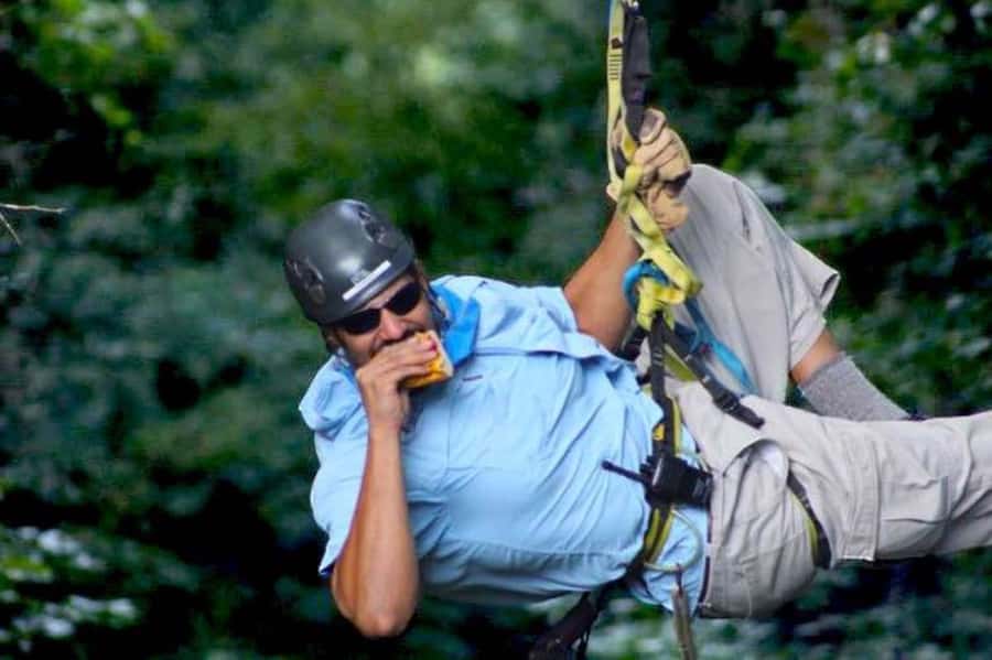 Sevierville: Waterfall Canopy Zip Lining in Smoky Mountains - What the seven-line route feels like