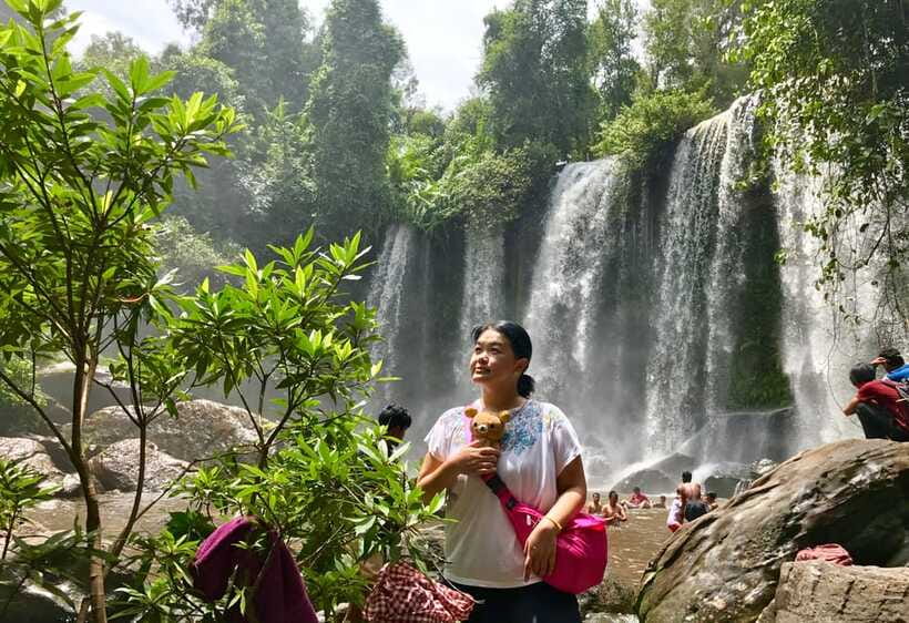 Shared tour: Kulen Mountain & Waterfalls - Small group - The River of 1000 Shiva Linga