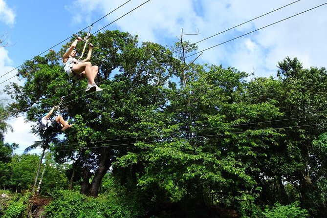 Shore excursion 7 waterfalls &5 zip lines amber cove & Taino bay - Who should book this Puerto Plata excursion