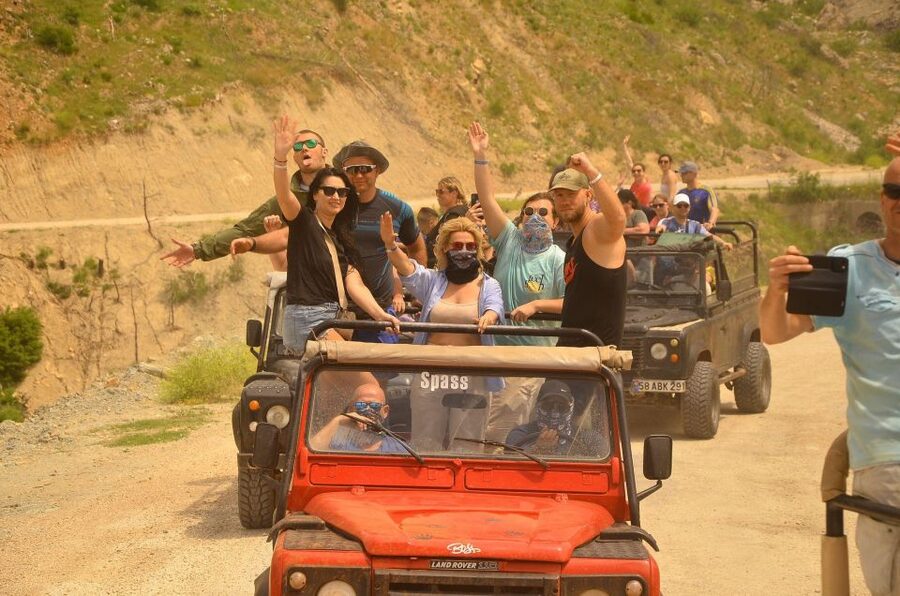 Side: Green Canyon and Waterfall Jeep Safari with Lunch - Green Canyon and Oymapinar Dam views
