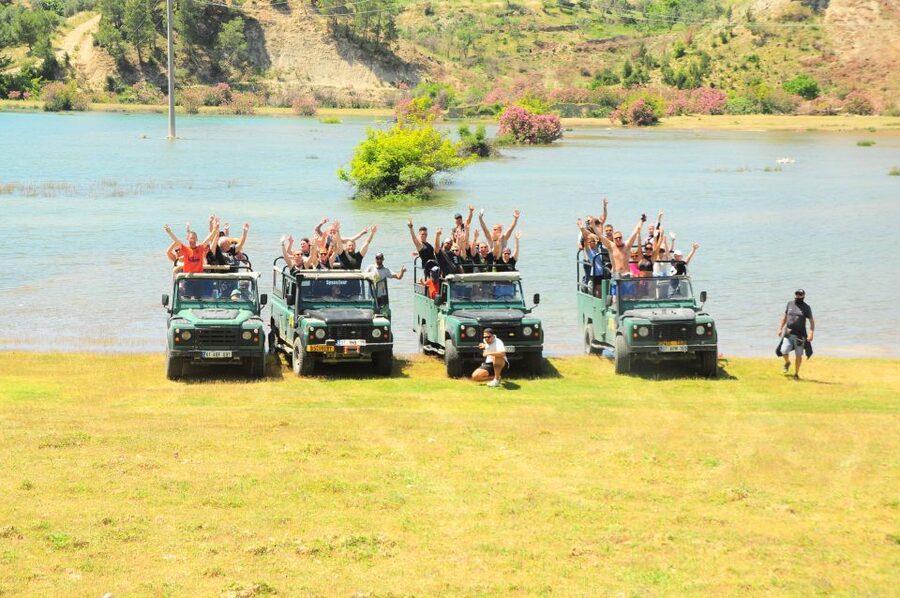 Side: Green Canyon and Waterfall Jeep Safari with Lunch - From Side hotels to the Taurus Mountain tracks