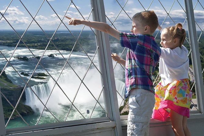 Skylon Tower, Niagara Falls Ontario Observation Deck Admission - Indoor and outdoor viewing at 775 feet
