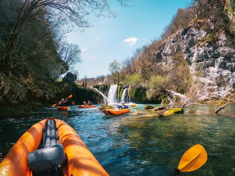 Slunj: River and Waterfalls Kayaking on Mrežnica river - Who will enjoy this river trip most