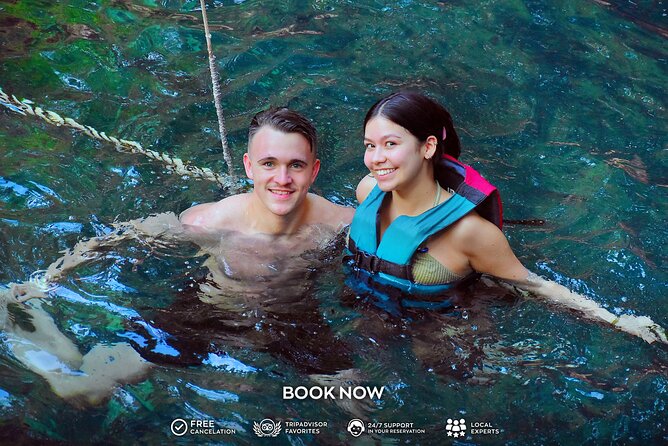 Small Group 3 Waterfall Cenotes Experience - Tequila tasting and a Mayan snack