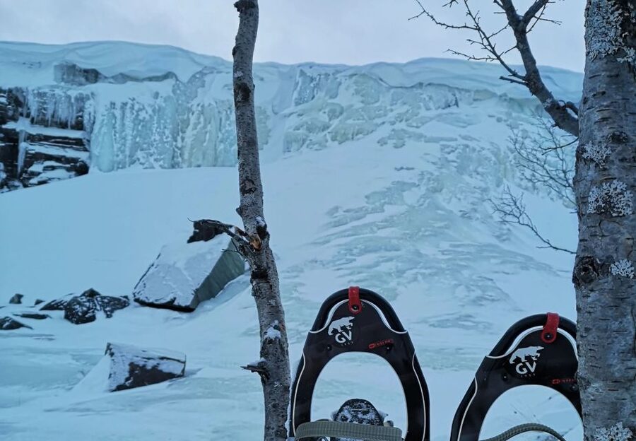 Snowshoeing Adventure to the Enchanting Frozen Waterfall - Key points at a glance