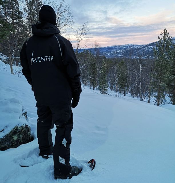 Snowshoeing Adventure to the Enchanting Frozen Waterfall - Learning to walk on snowshoes