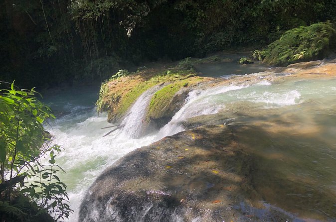 South Coast Jamaica YS Falls Tour - Seven cascades, fresh water, and a warm pool