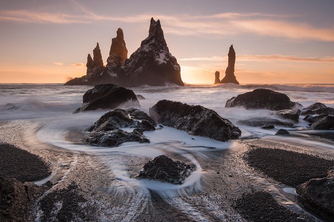 South Coast, Waterfalls and Vík village from Reykjavik - Sólheimajökull: a close look at a retreating glacier