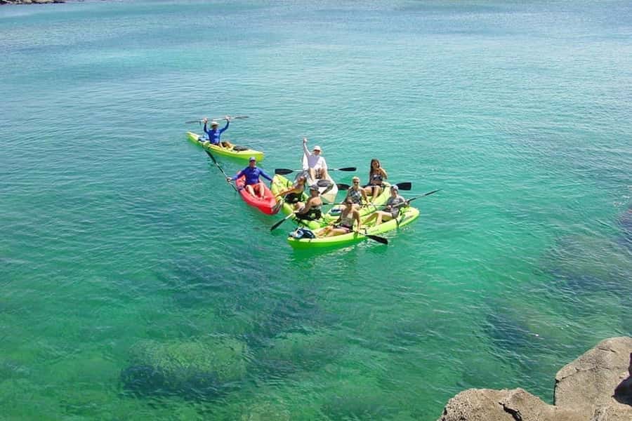 South Maui: Waterfall Tour w/ Kayak, Snorkel, and Hike - Kayaking from Makena Landing