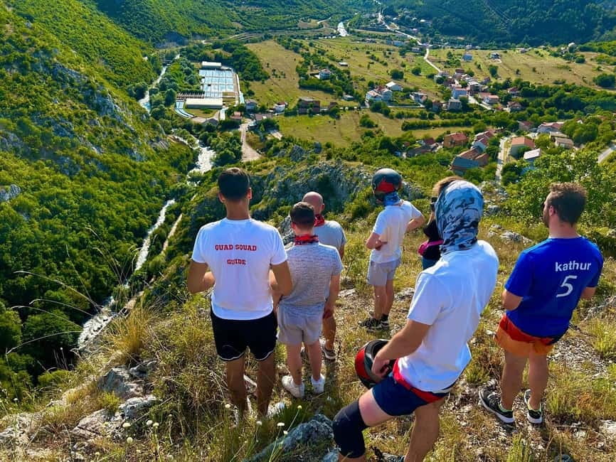 Split: ATV Quad Tour with waterfall swim - Riding through the countryside near the Cetina
