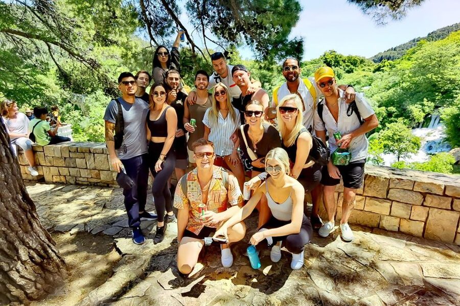 Split: Krka National Park Full-Day Tour with Wine Tasting - The 2-kilometre walk at Skradinski Buk