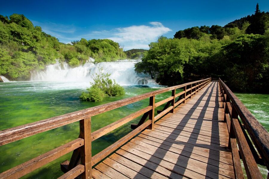 Split & Trogir: Krka Waterfalls & Swimming in Primošten - The morning ride from Split or Trogir
