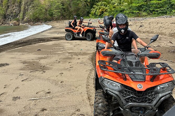 St Lucia ATV Tour : Waterfall, Plantation, Beach and Distillery - Price, transport, and timing