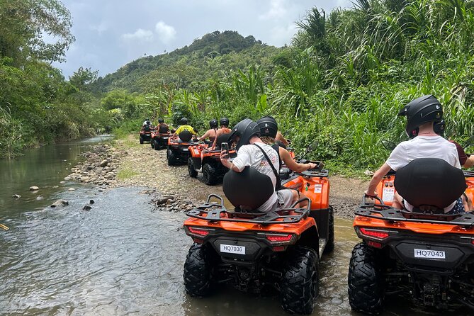 St Lucia ATV Tour : Waterfall, Plantation, Beach and Distillery - The 2-hour Trail & Taste Tour