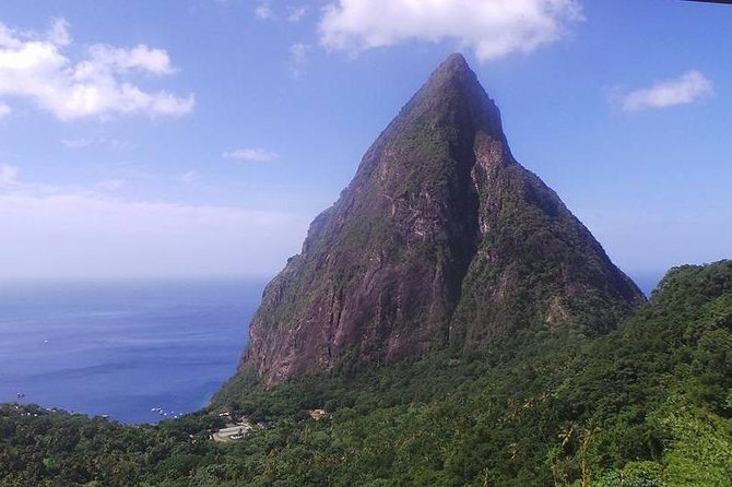 St. Lucia Botanical Gardens and Waterfall Tour Groups only - The Pitons and Soufriere Bay: a fast but memorable view