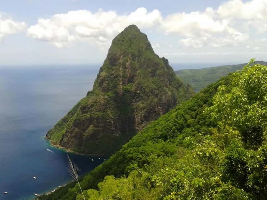 St. Lucia: Drive-in Volcano, Waterfall and Garden Day Trip - Cooling off at Toraille Waterfall