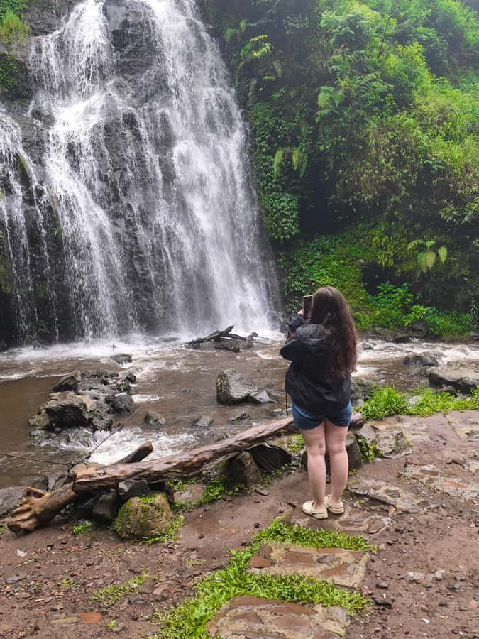 Start 10am Bandung Group Tour Volcano, Waterfalls, Hotspring - A full day of nature from Bandung