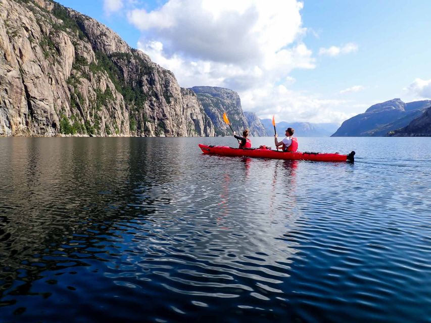 Stavanger: Lysefjord Kayak Safari (Waterfalls & Pulpit Rock) - Waterfalls, Wildlife, and Vagabond’s Cave