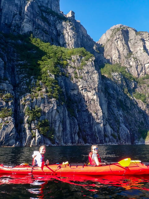 Stavanger: Lysefjord Kayak Safari (Waterfalls & Pulpit Rock) - Weather, Comfort, and Safety