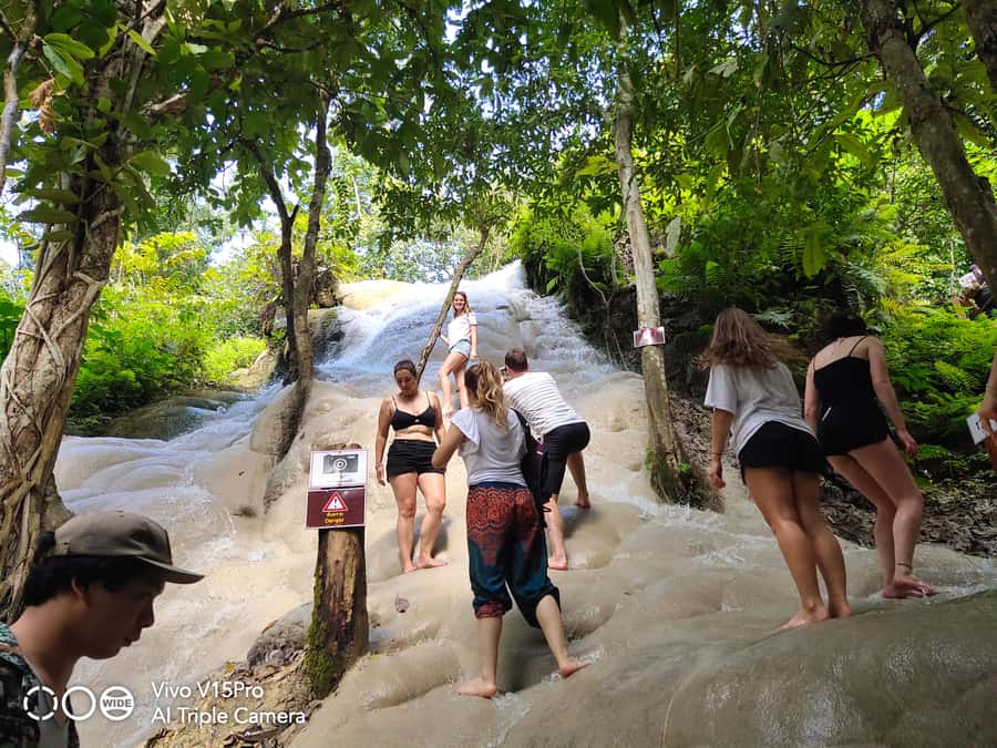 Sticky waterfalls- Elephants- Bamboo or White water rafting. - Bamboo rafting for a slower river ride