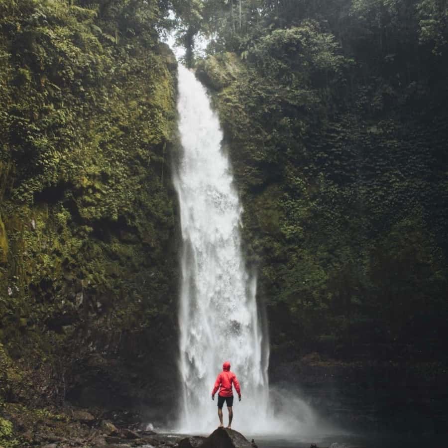 Tanah Lot-Nung Nung Waterfall-Jatiluwih and Bedugul - Nung Nung Waterfall: a dramatic first stop